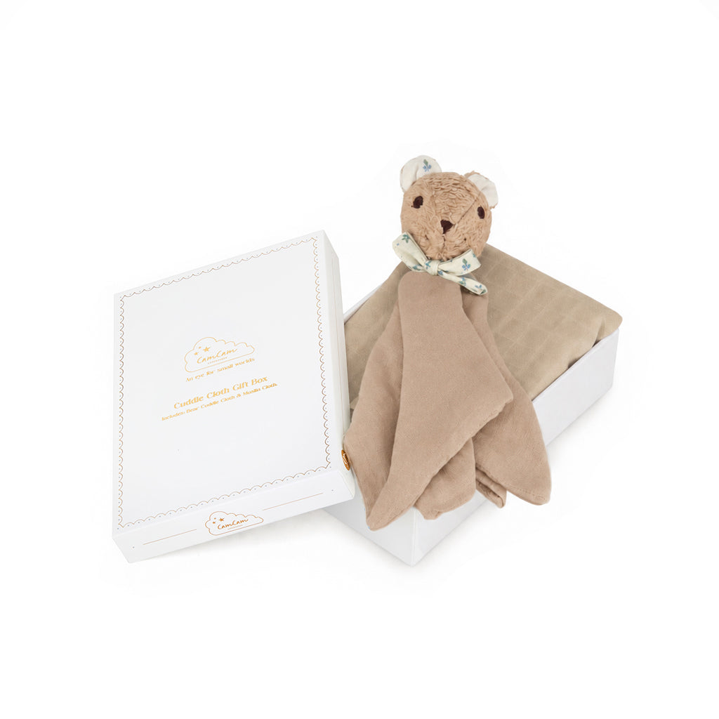 Coffret Cadeau de Naissance avec Doudou - Blueberries