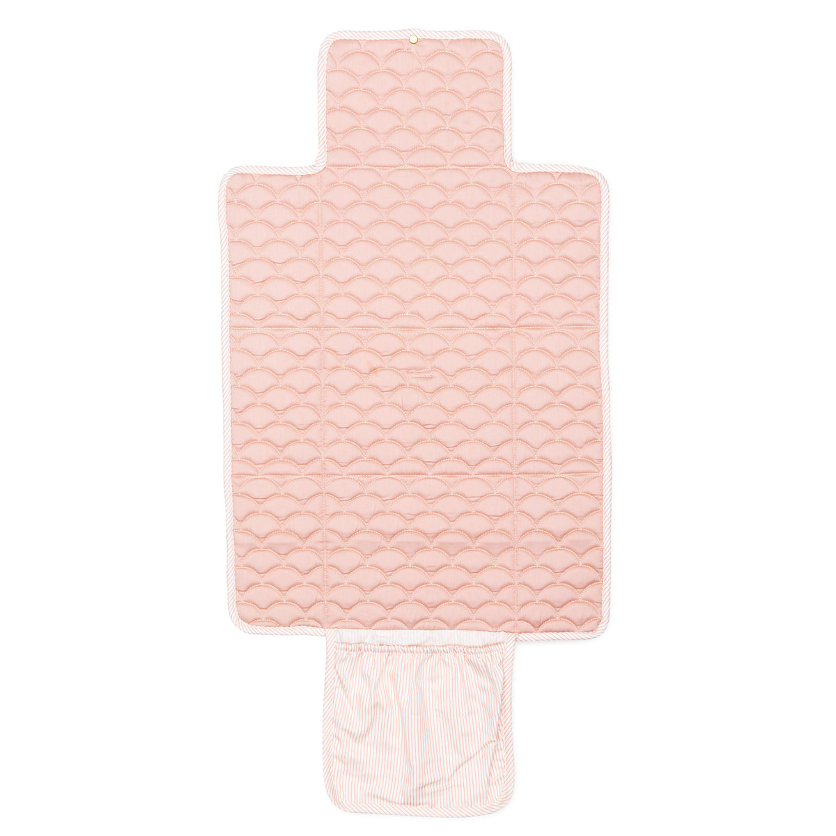 Quilted Changing Mat - OCS - Classic Stripes Rose