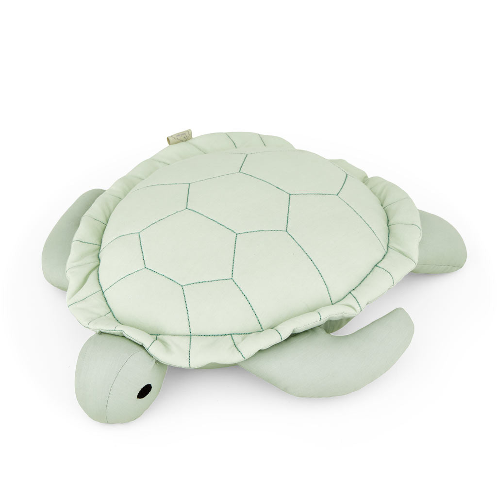 Coussin tortue de mer - OCS - Gris-vert