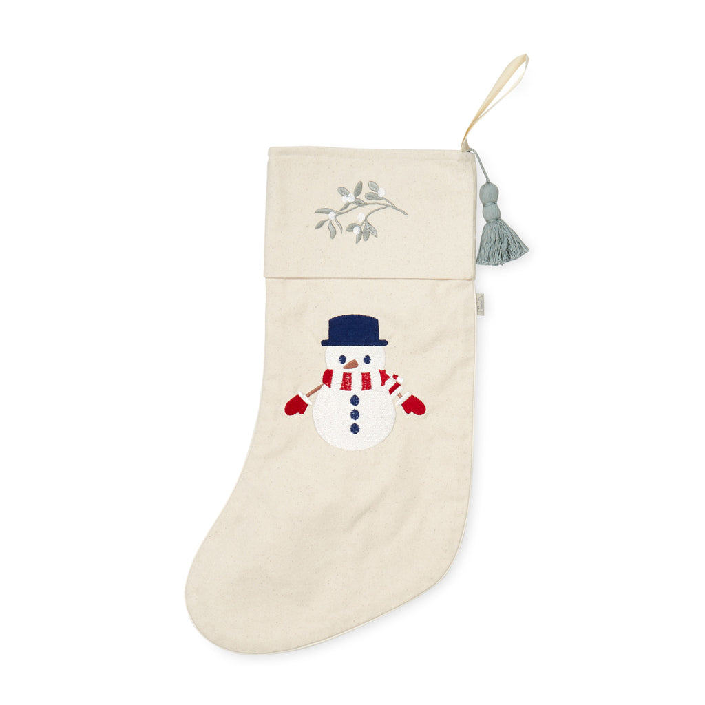 Christmas Stocking - GOTS - Snowman