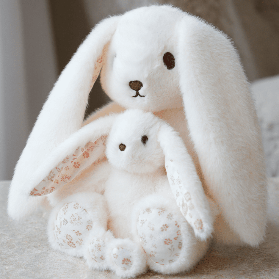 Peluche Elva lapin - Off-White/Augusta