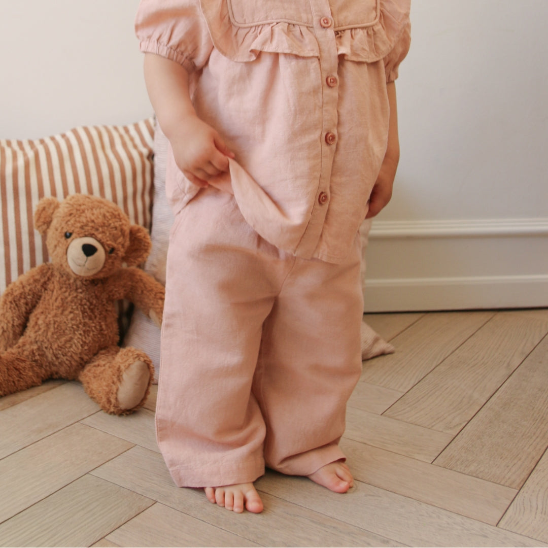 Vilde Pants - GOTS - Coral