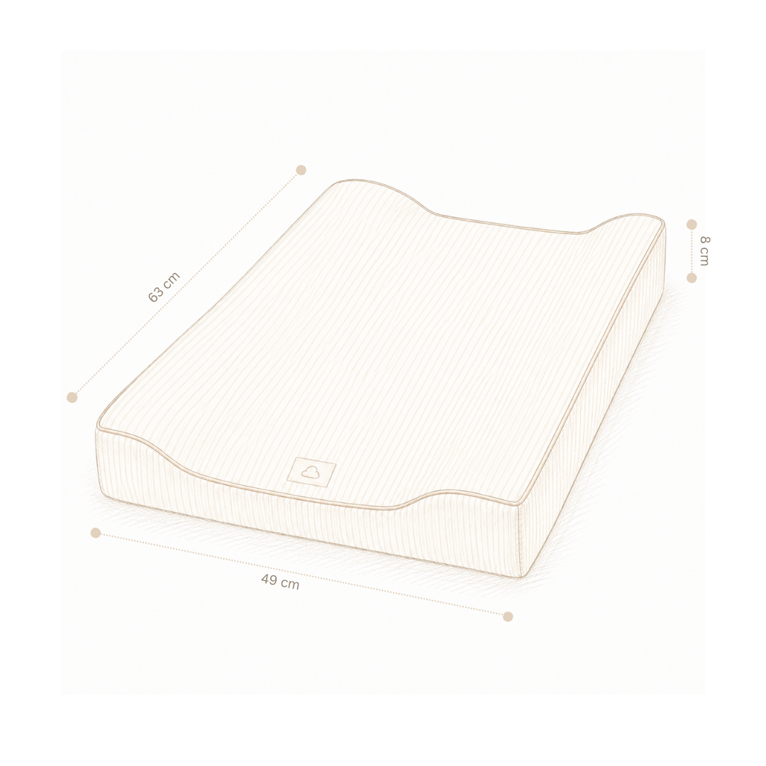 Matelas à langer - OCS Ashley