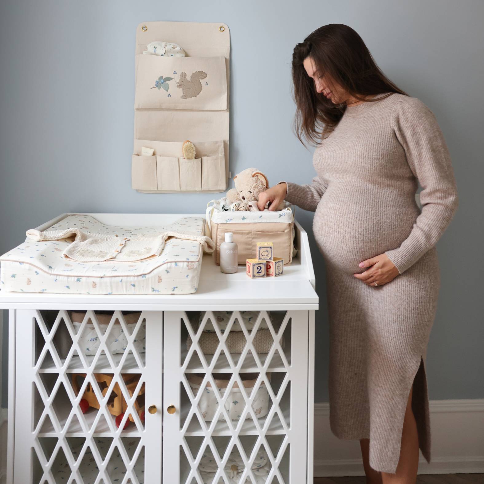 Harlequin Changing Table - White