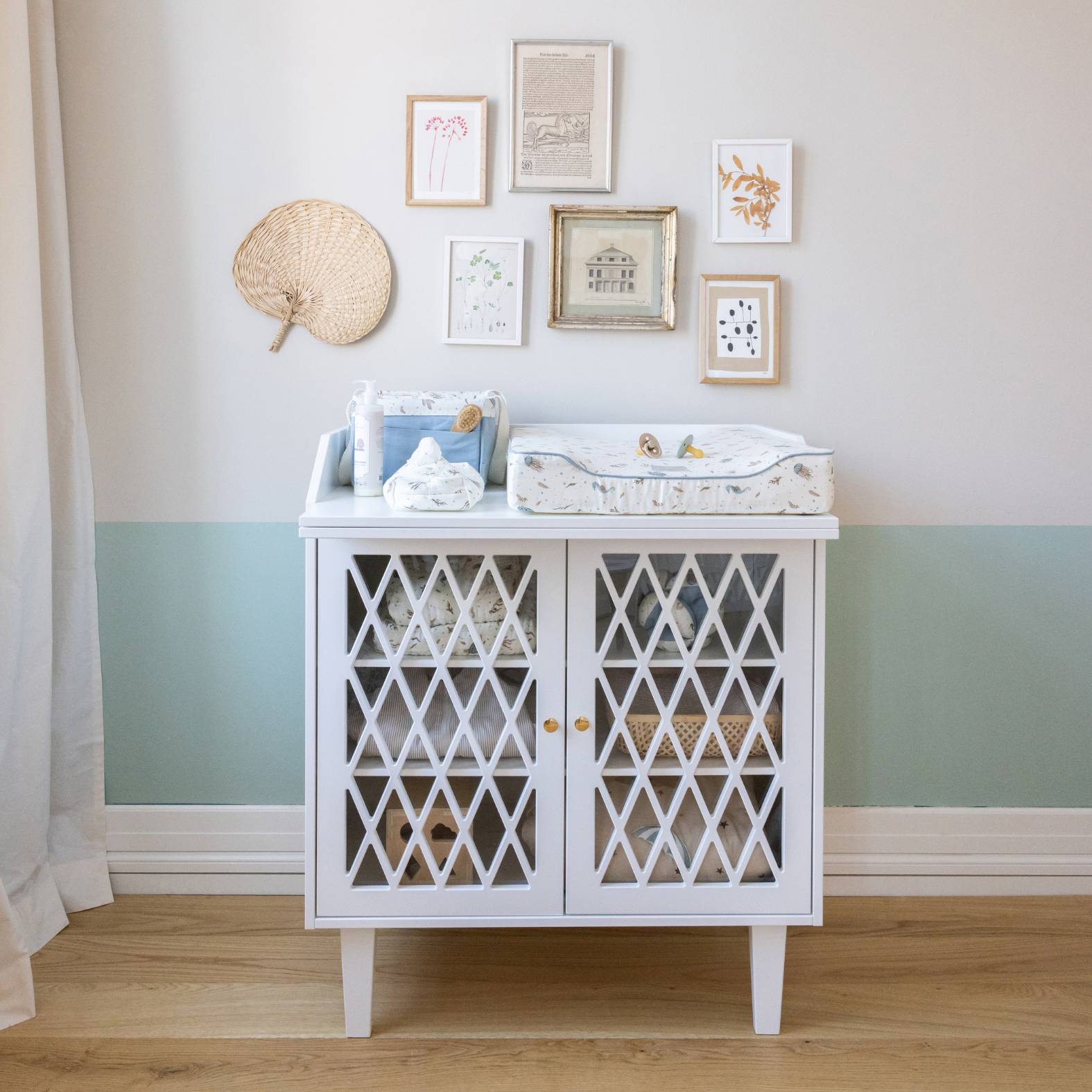 Harlequin Changing Table - White