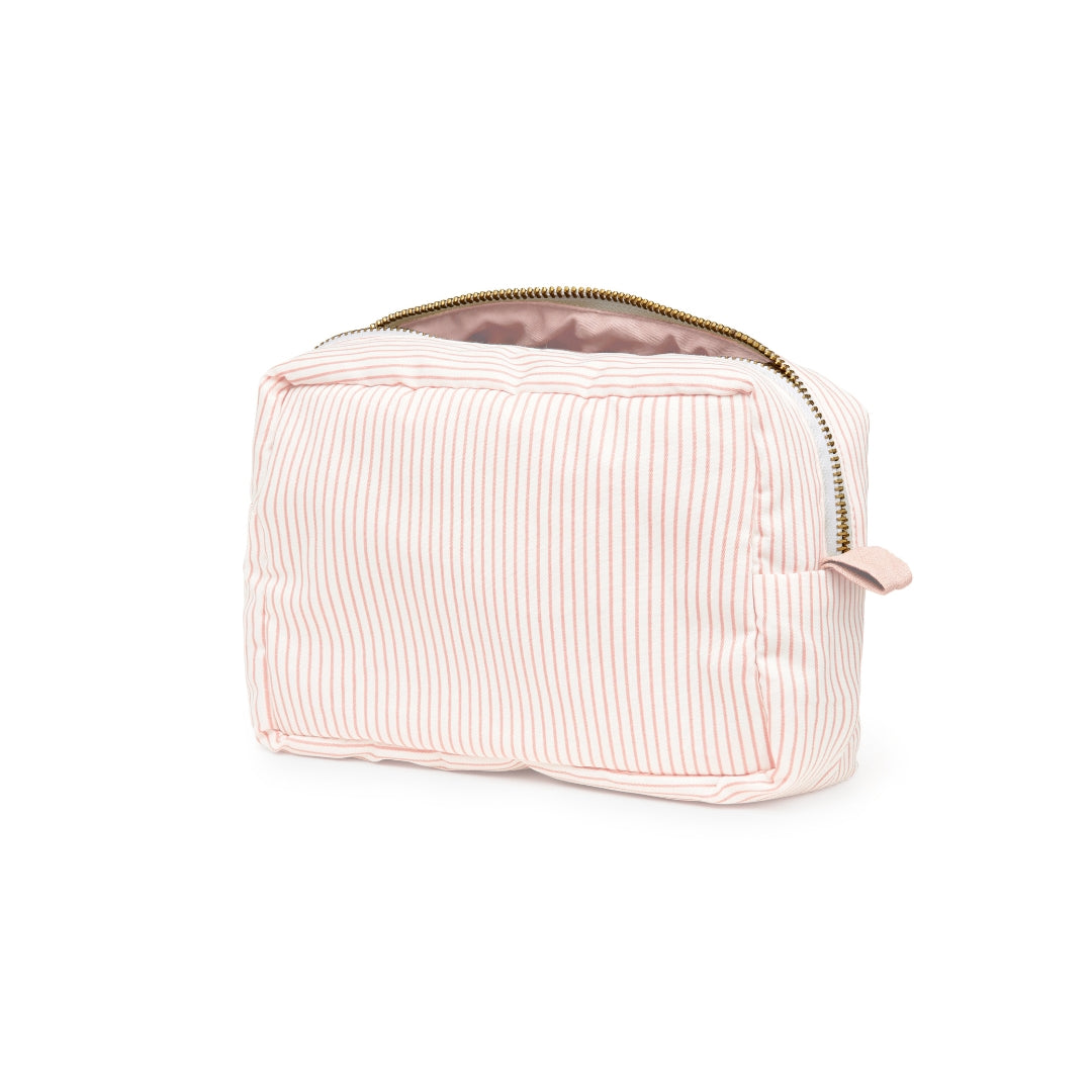 Petite trousse de maquillage - OCS - Classic Stripes Rose