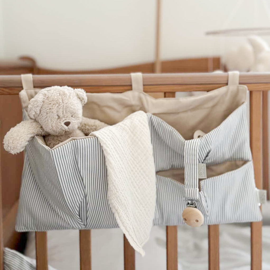 Bed Pocket - OCS Classic Stripes Blue