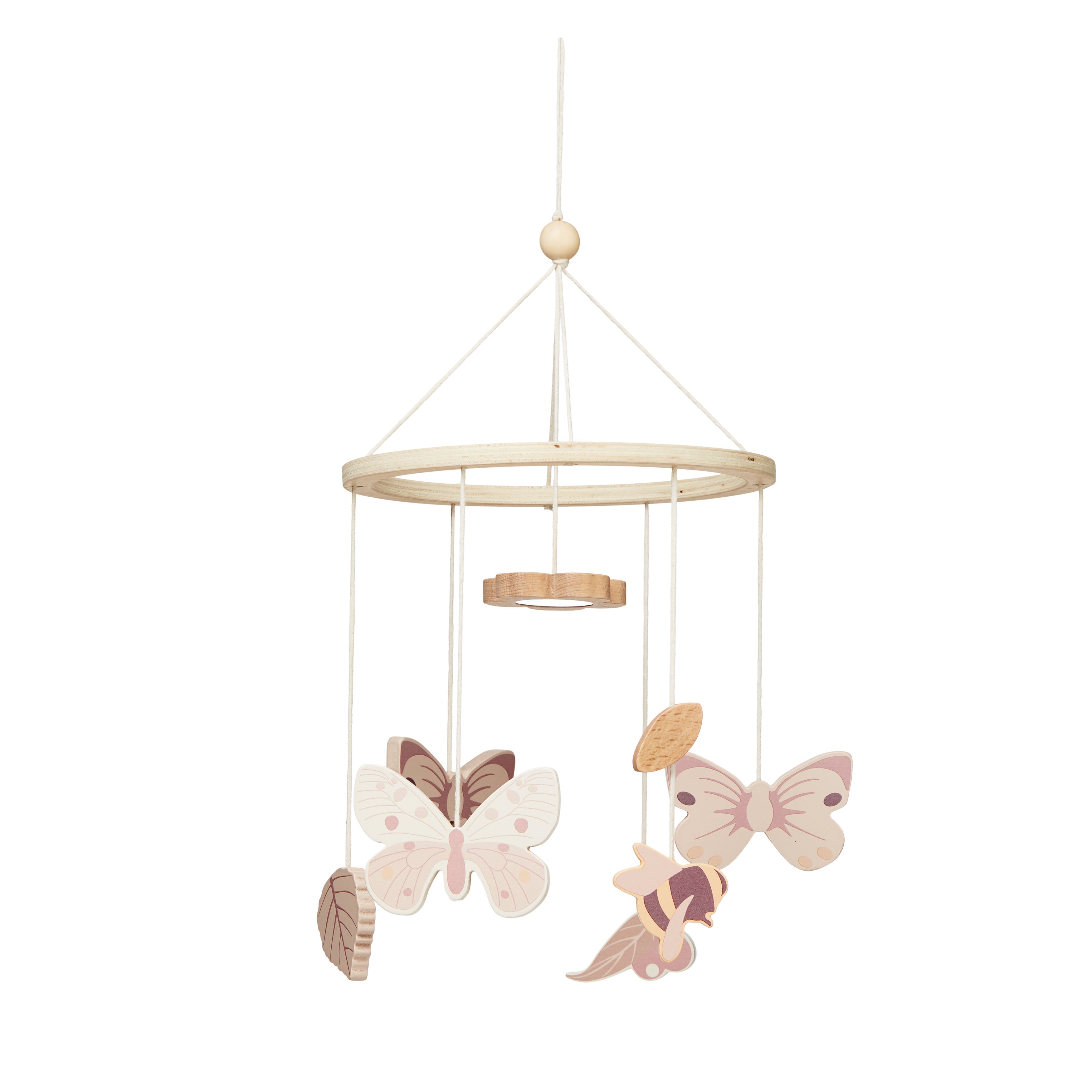 Mobile en Bois - Papillon