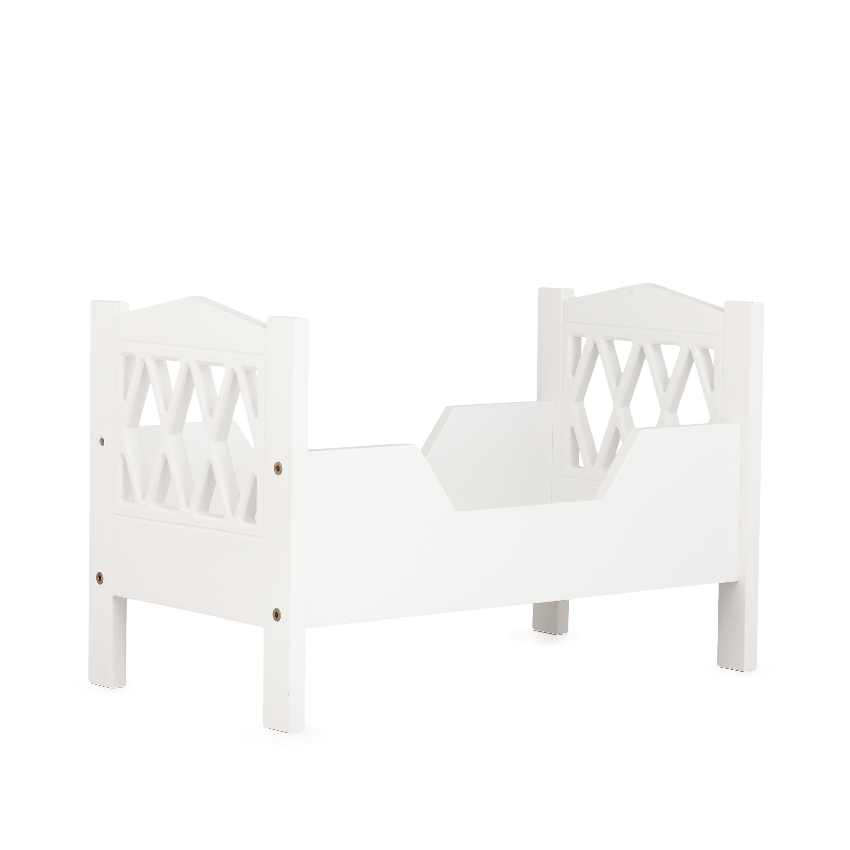 Harlequin Lit de poupée - FSC Blanc