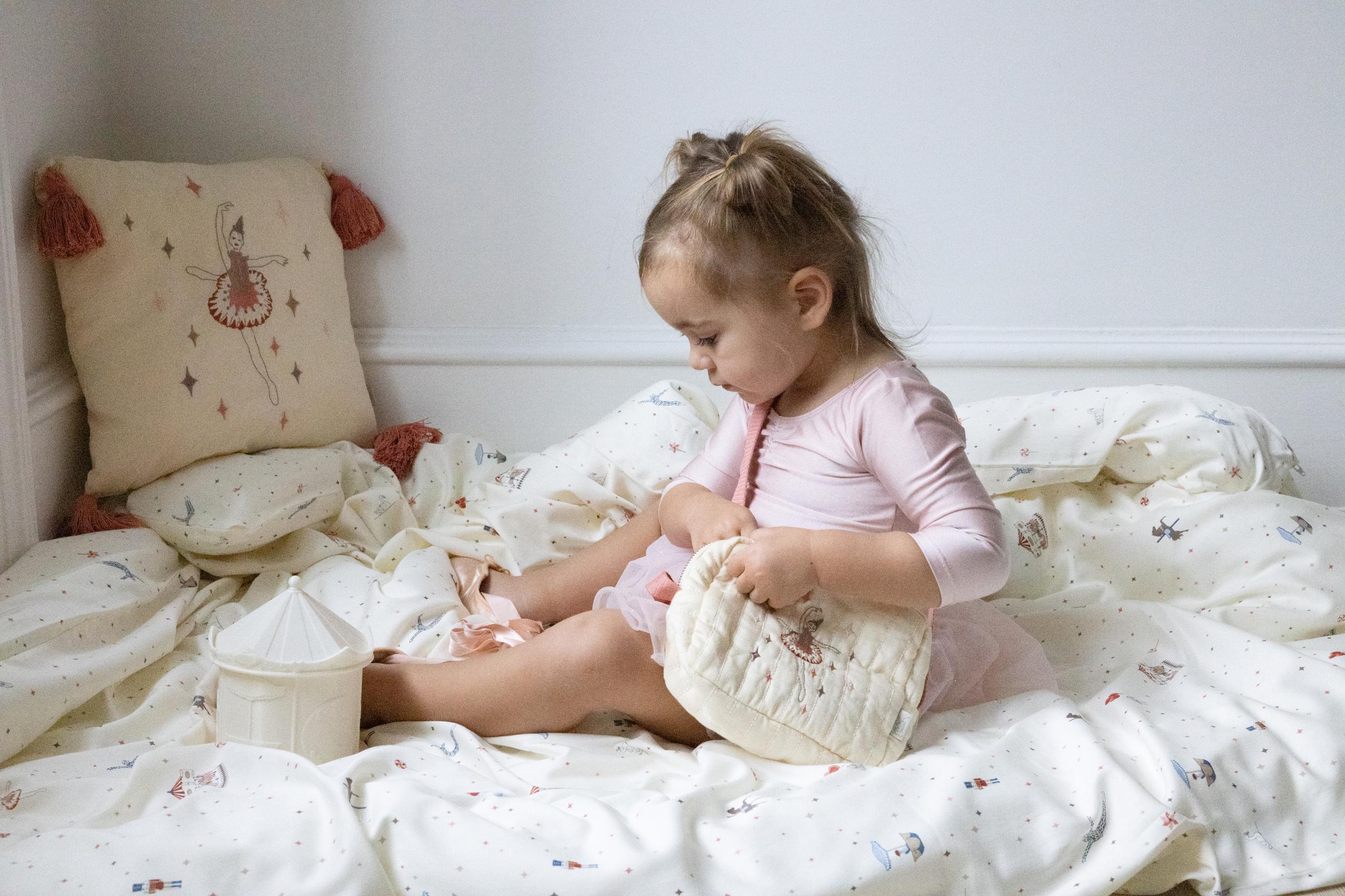 Bedding Set, Single, 140x200cm - GOTS - Carousel