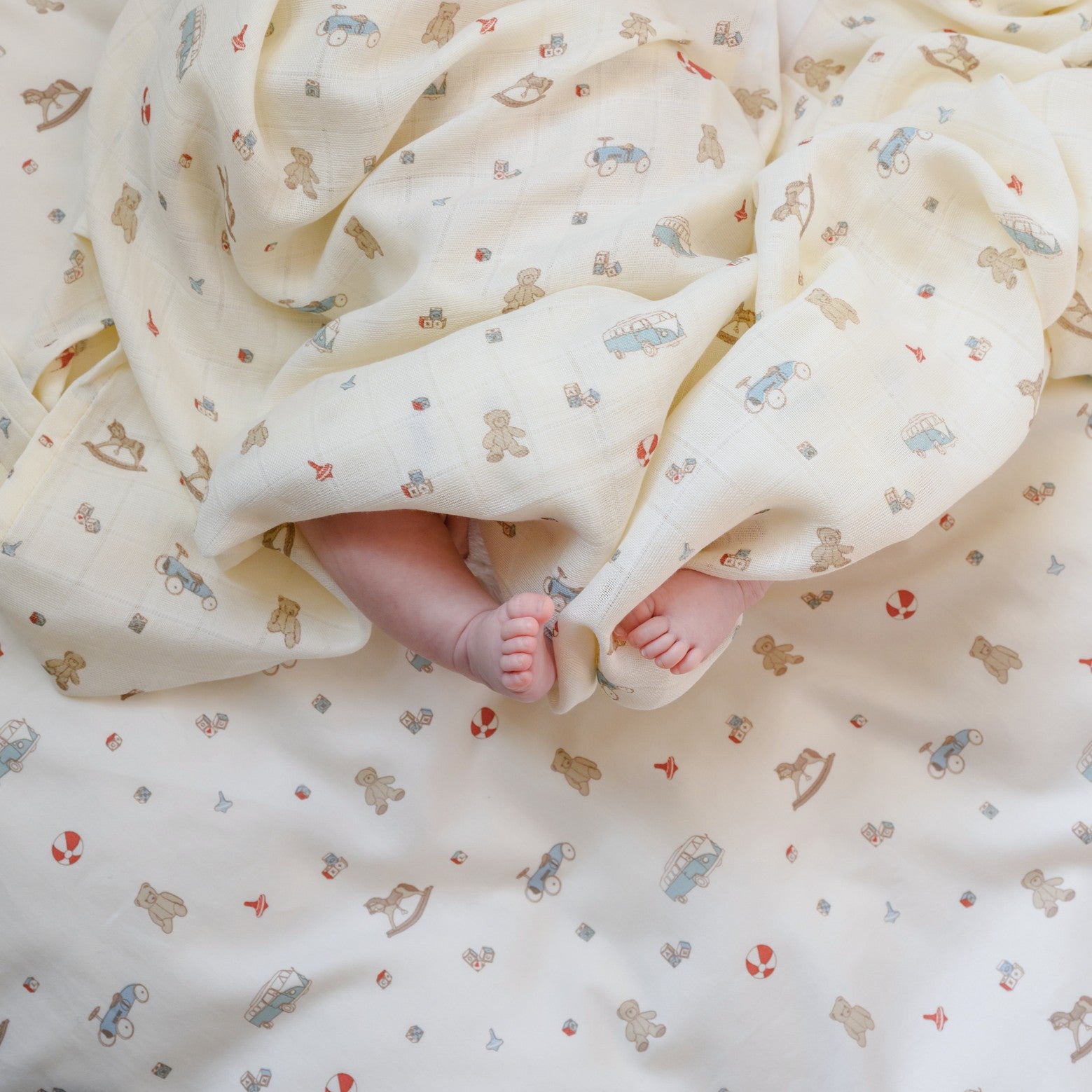 Parure de Lit, Junior, 100x140cm - GOTS - Vintage Toys