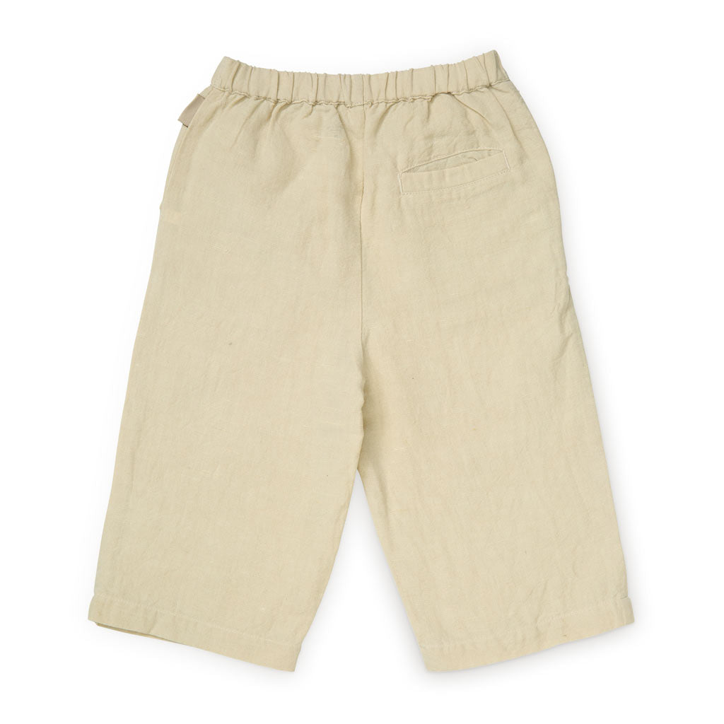 Pantalon Vilde - GOTS - Beige Linen