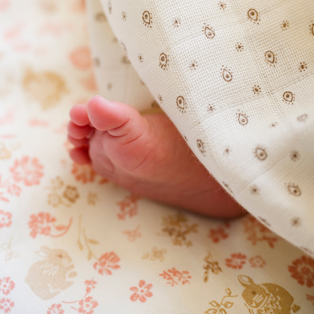 Linge de lit, Bébé, 70x100cm - GOTS - Augusta