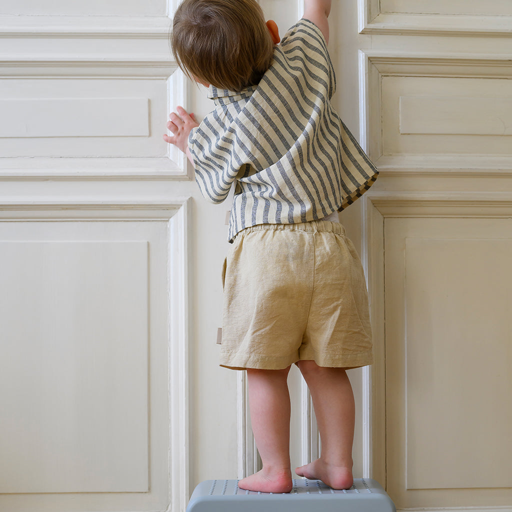 Short Noa - GOTS - Beige Linen