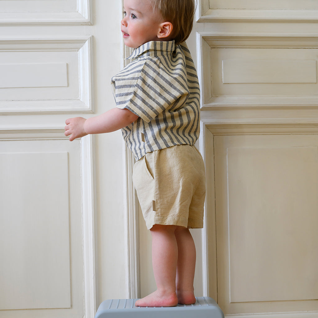 Short Noa - GOTS - Beige Linen