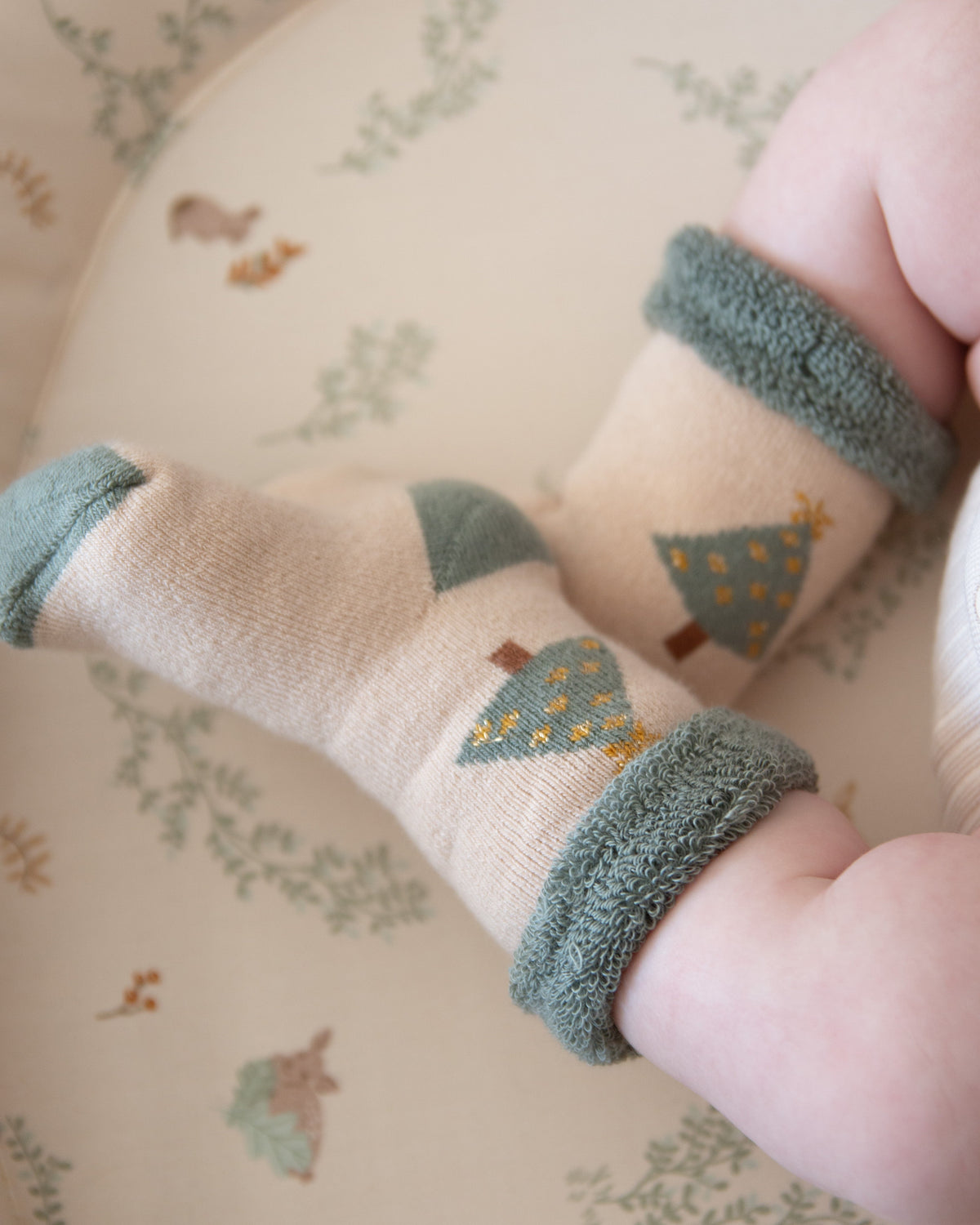 Chaussettes en Éponge Safi, 13-15 - Snowman - 3 Pack