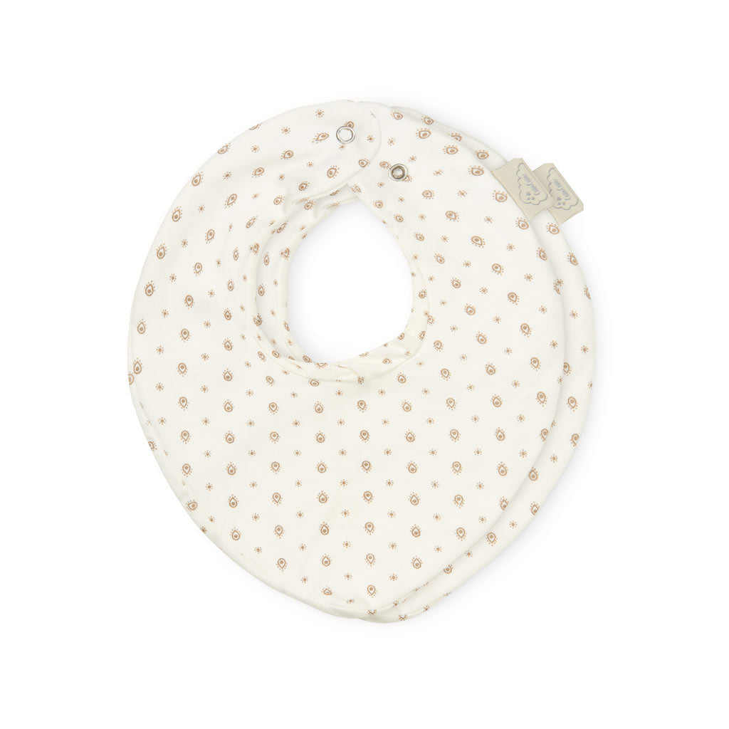 Bavoir bandana en jersey, lot de 2 - GOTS - Rowan