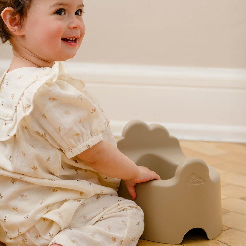 Pantalon Vilde - GOTS - Gold Flower