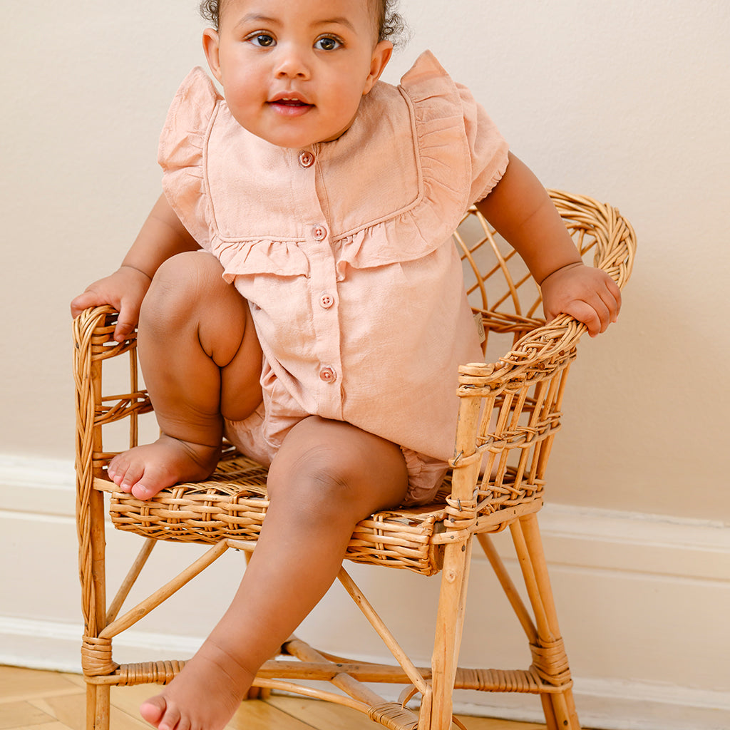 Blouse Cleo - GOTS - Coral