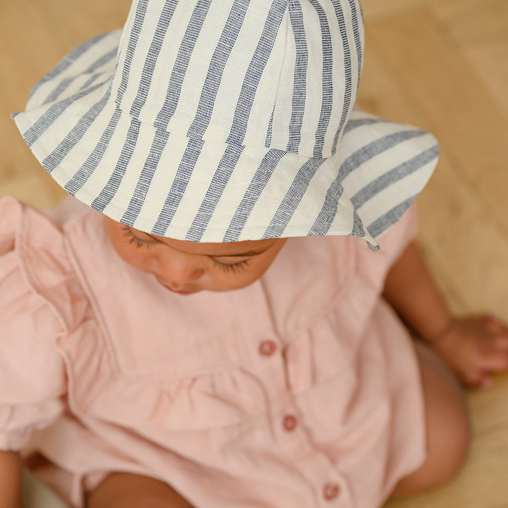 Chapeau Lou, 56 cm - GOTS - Summer Stripes