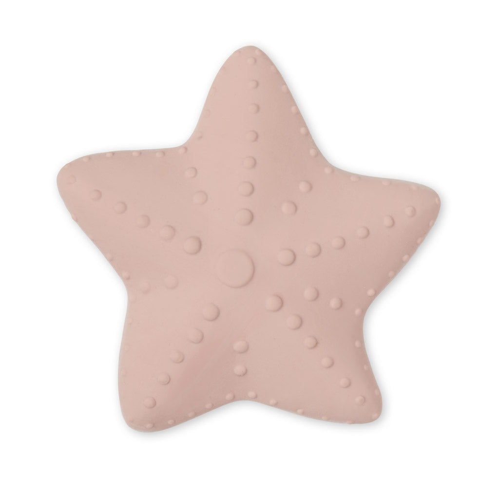 Starfish Teether - Dusty Rose