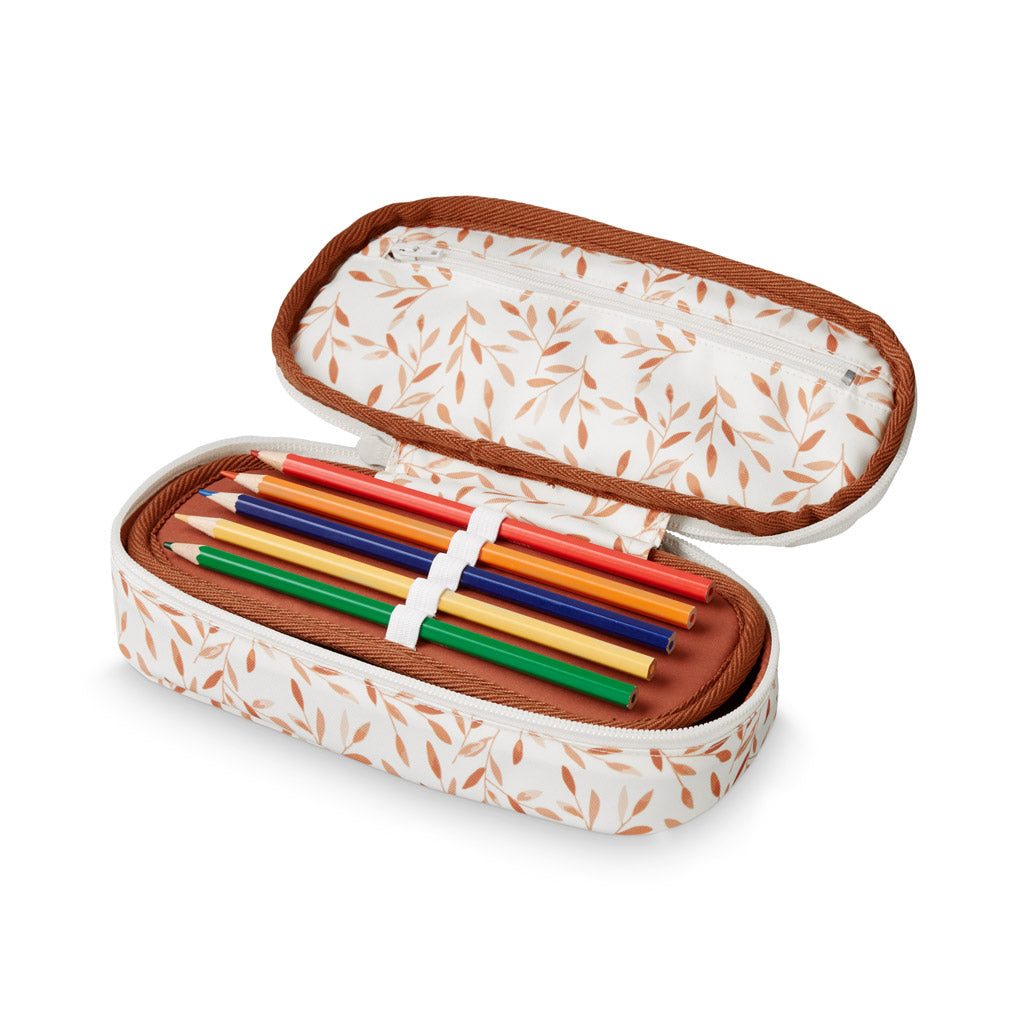 Pencil Case - Caramel Leaves