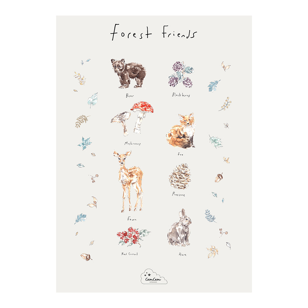 Poster, FSC Mix - Forest Friends