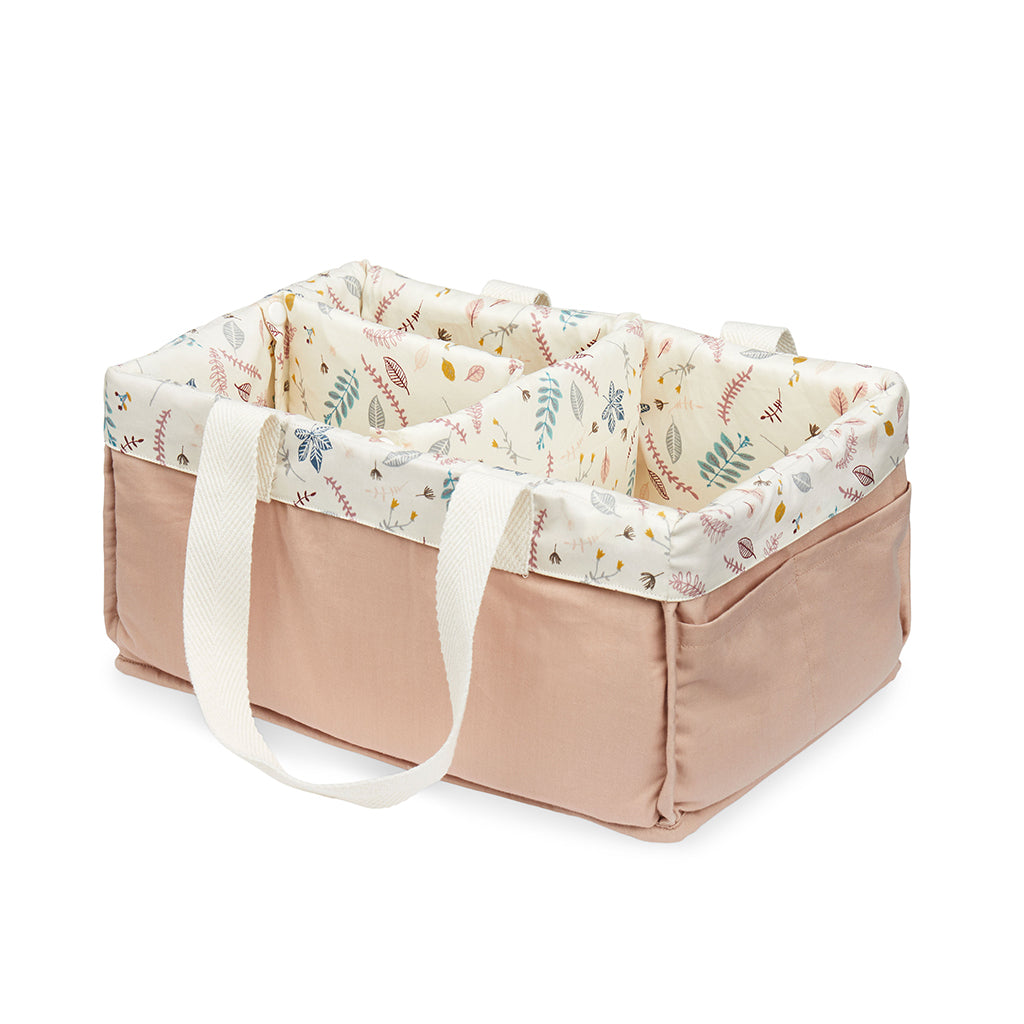 Diaper Caddy - OCS - Pressed Leaves Rose