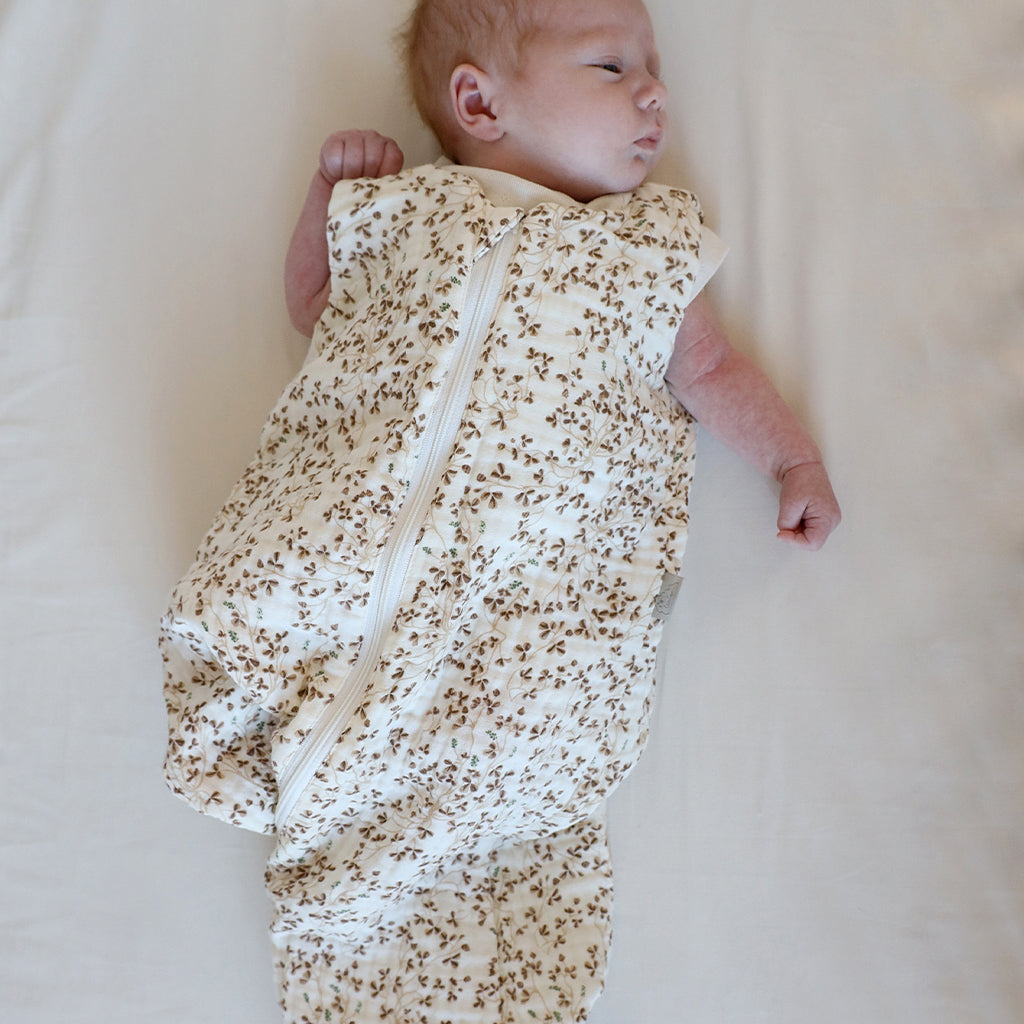 Muslin Sleeping Bag 0-6 Months - GOTS Lierre