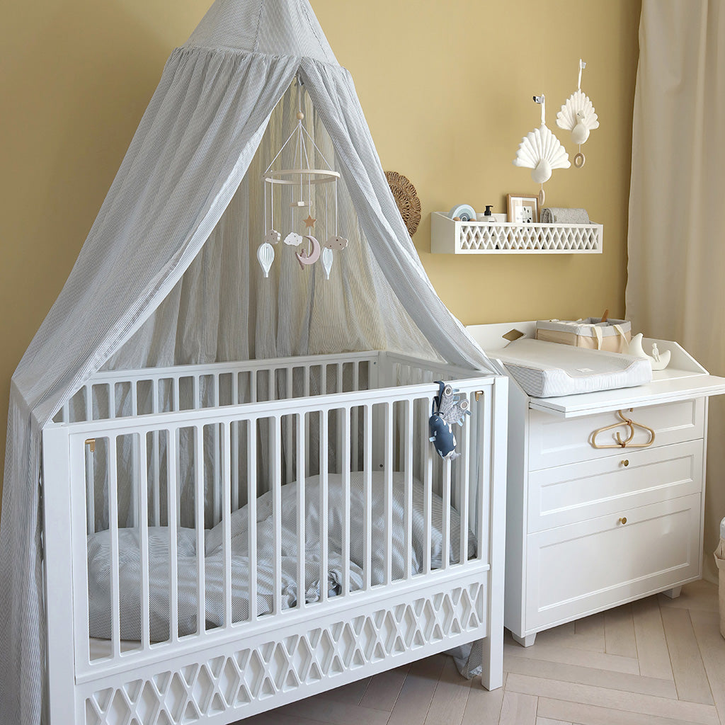 Parures de lit, Bébé, 70x100cm - GOTS Classic Stripes Blue